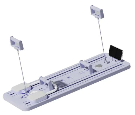 Medical device with multiple probes on a white background