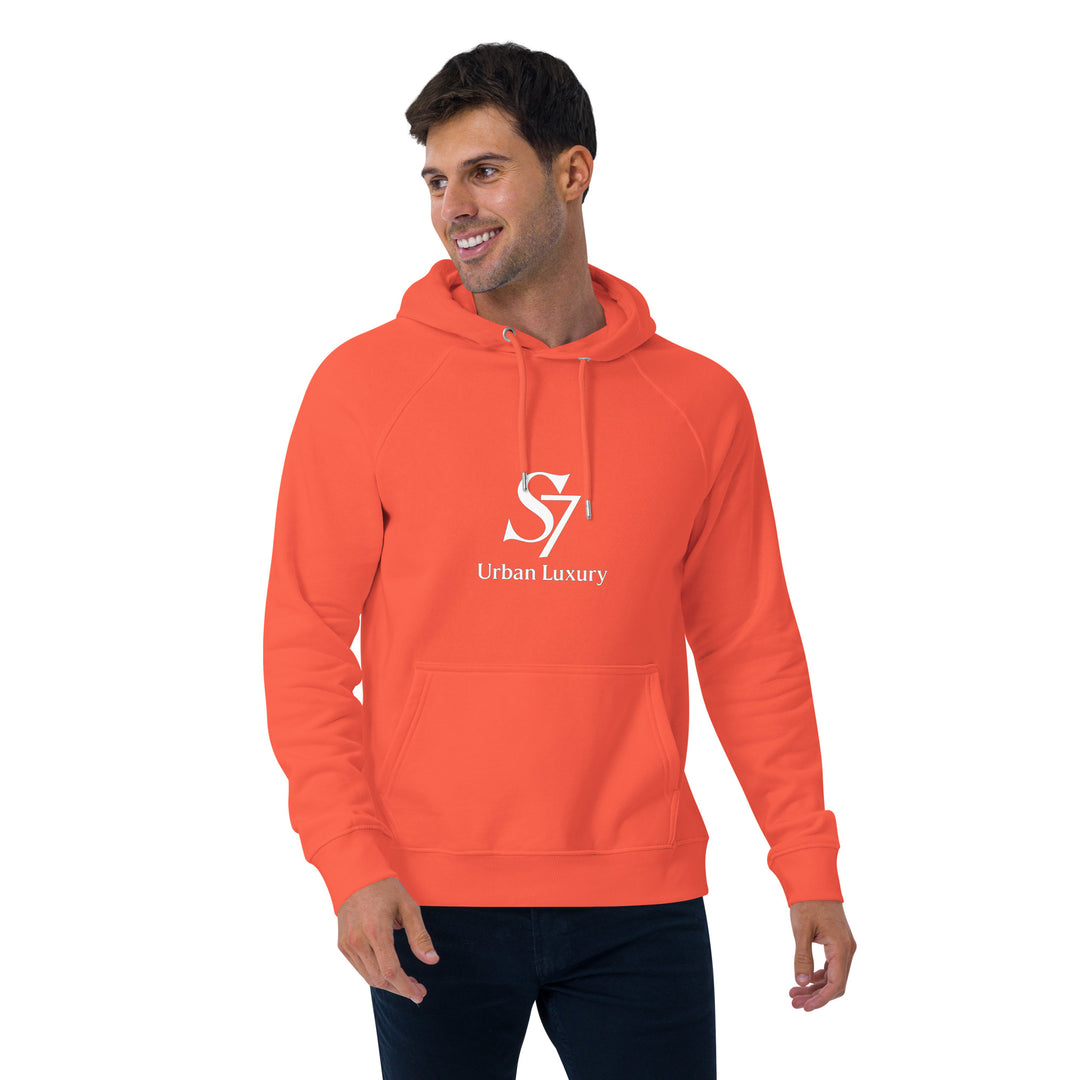 SmartShop7 S7 Urban Luxury hoodie – Burnt Orange color mockup