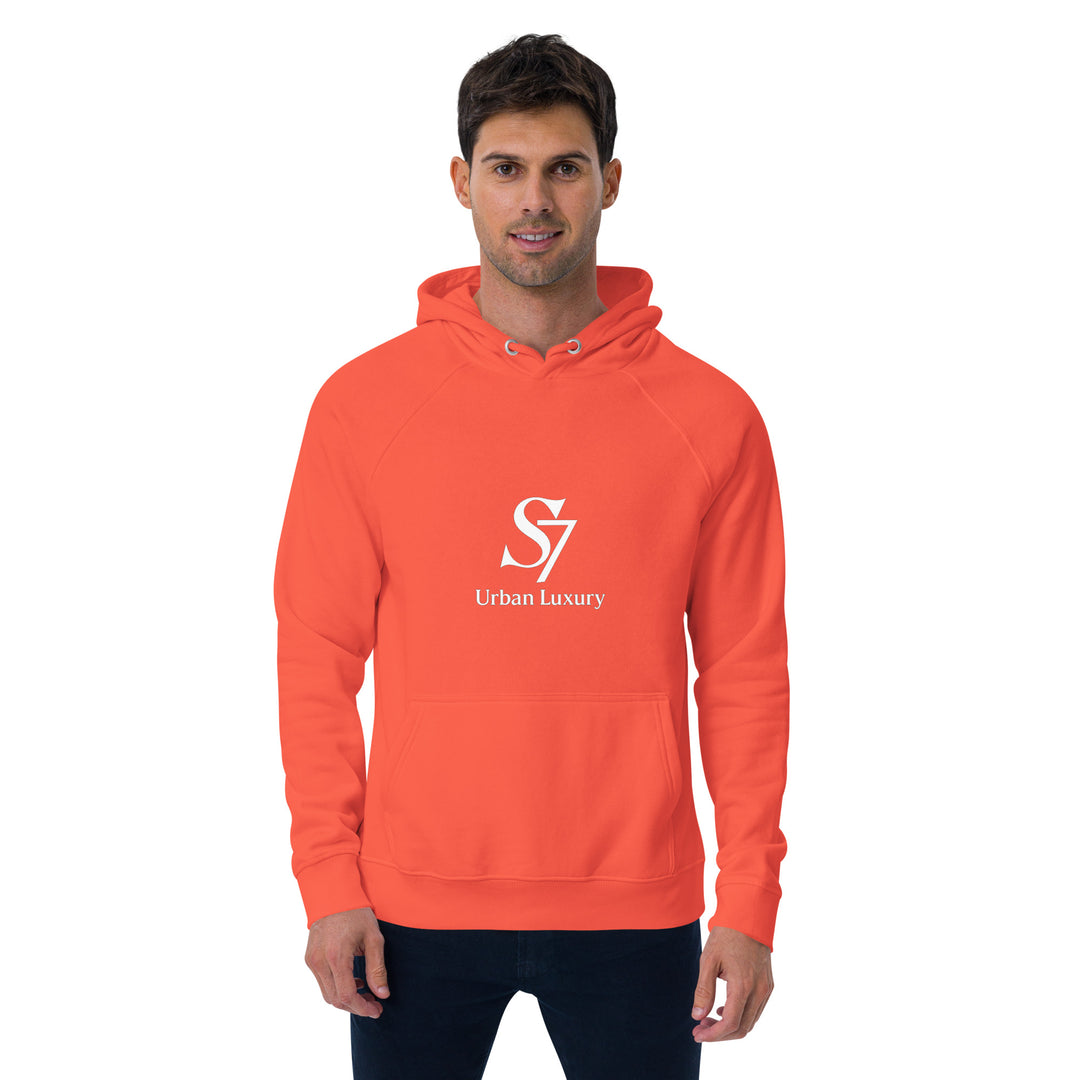 SmartShop7 S7 Urban Luxury hoodie – Burnt Orange color mockup