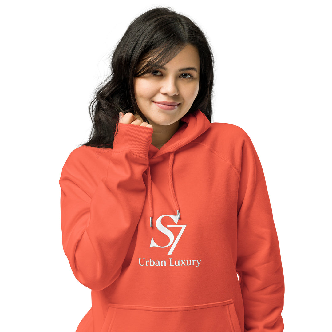 SmartShop7 S7 Urban Luxury hoodie – Burnt Orange color mockup