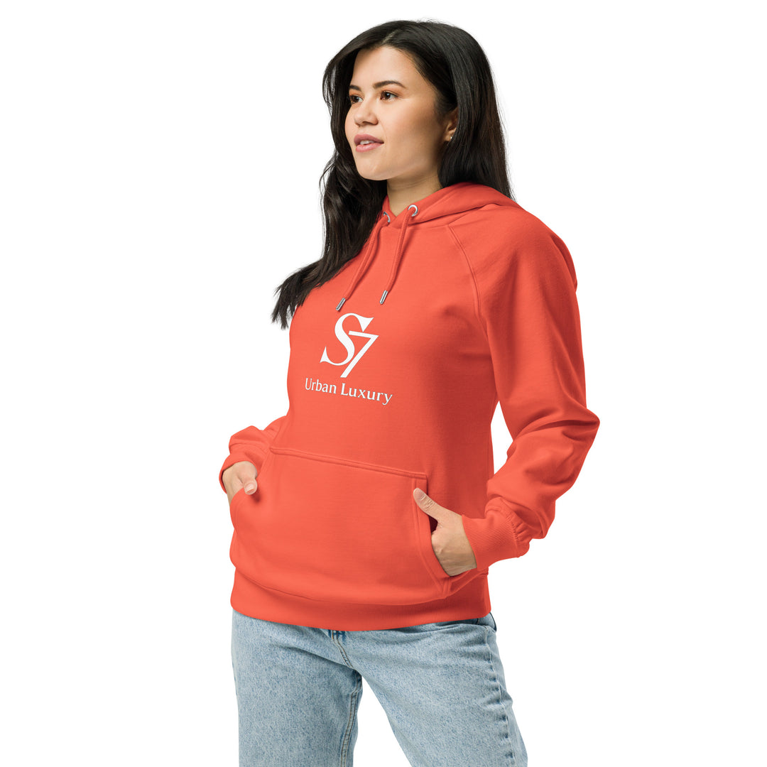 SmartShop7 S7 Urban Luxury hoodie – Burnt Orange color mockup
