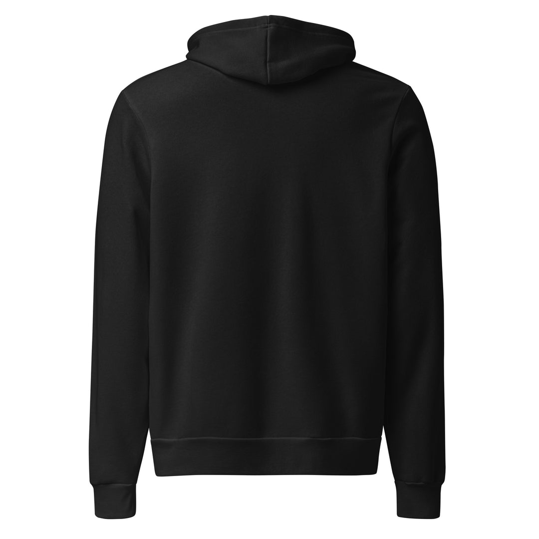 Black unisex hoodie with S7 Urban Luxury logo on the front
